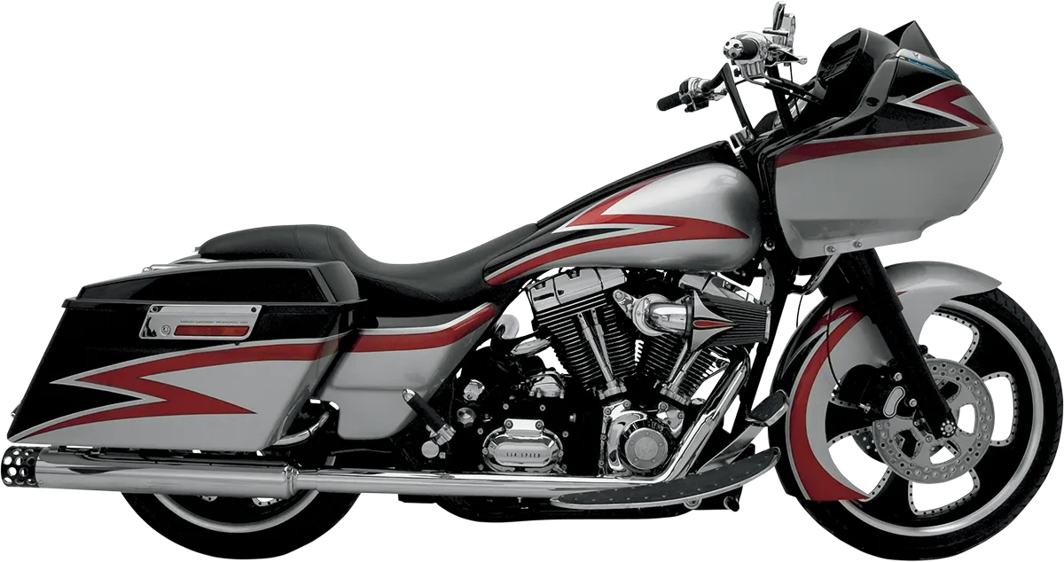 1802-0096 - SUPERTRAPP True Dual Head Pipes - Chrome 168-71574