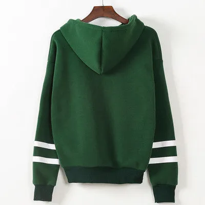 2017 Autumn Women Hoodie Casual Long Sleeve Hooded Pullover Sweatshirts Hooded Female Jumper Women Tracksuits Sportswear