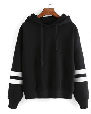 2017 Autumn Women Hoodie Casual Long Sleeve Hooded Pullover Sweatshirts Hooded Female Jumper Women Tracksuits Sportswear