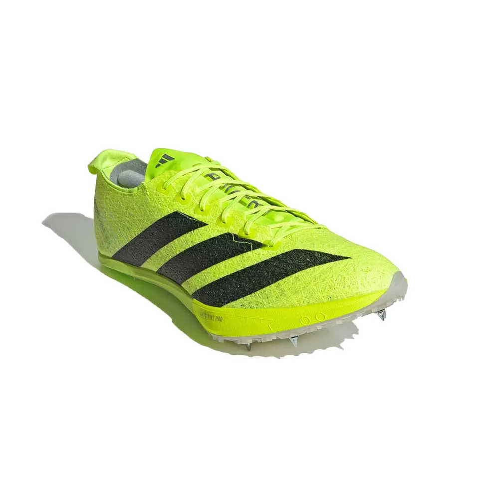 All Gender Adizero Prime SP 3 Strung Track Spike - Lucid Lemon/Core Black/Halo Silver - Regular (D)