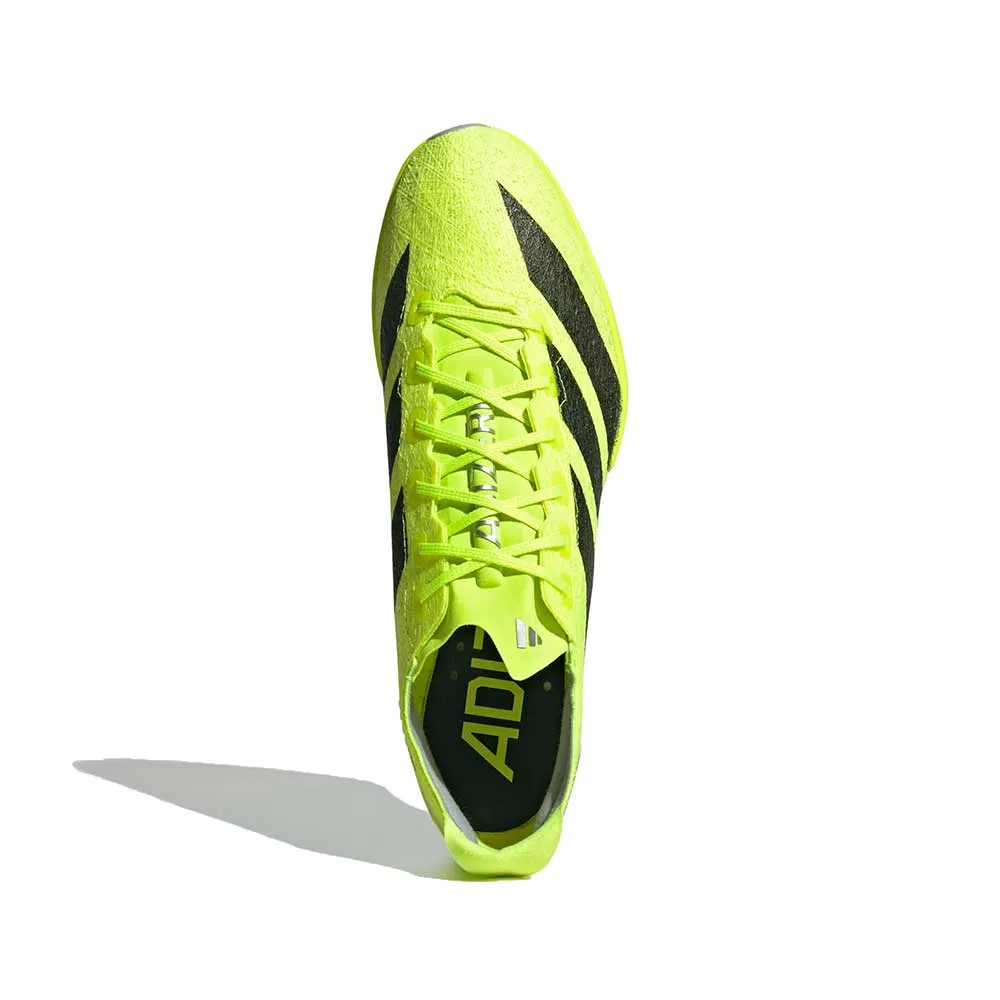 All Gender Adizero Prime SP 3 Strung Track Spike - Lucid Lemon/Core Black/Halo Silver - Regular (D)