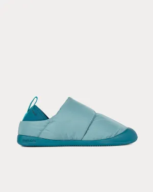 Aurora Teal Slip Ons