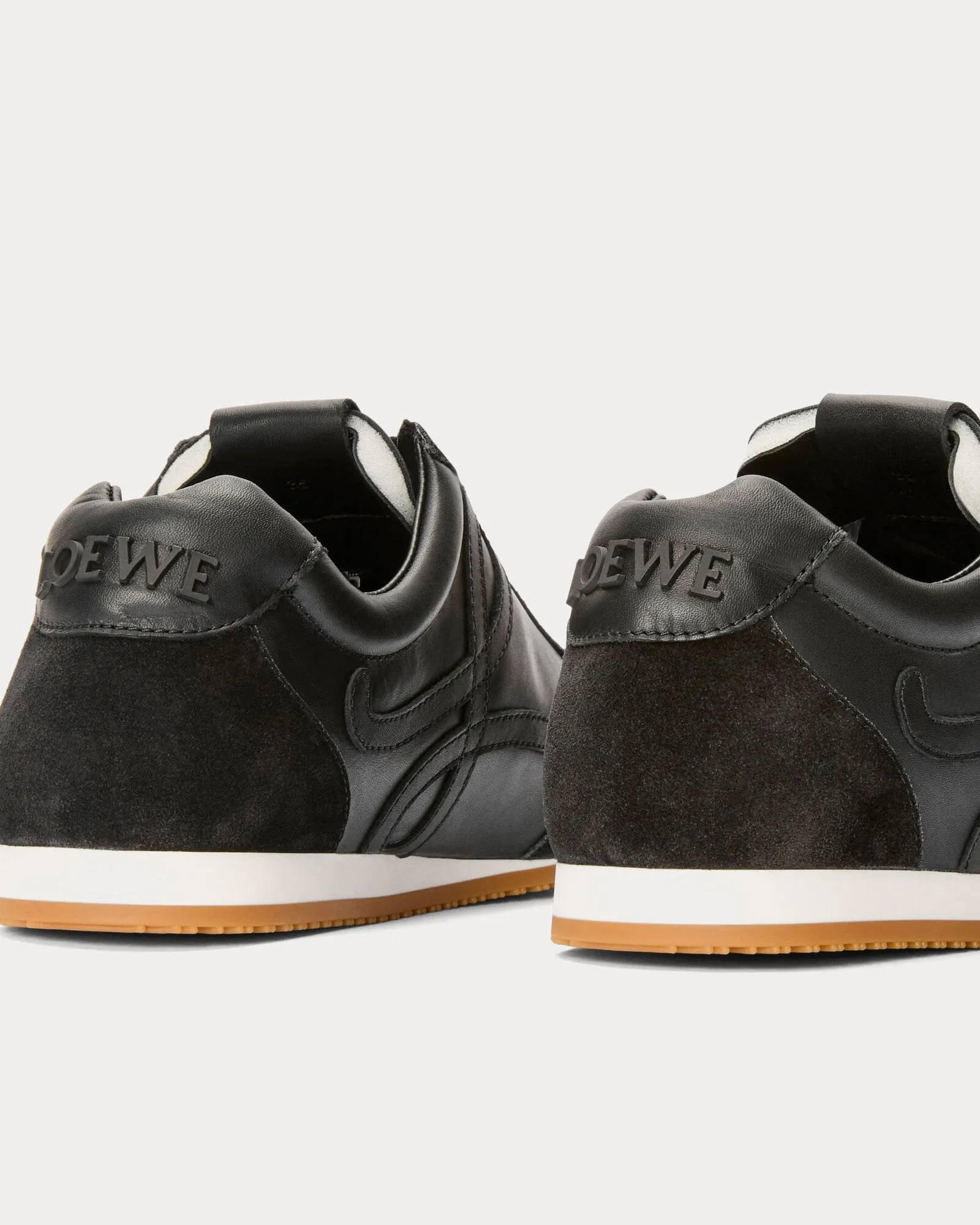 Ballet Runner 2.0 Soft Calfskin Black Low Top Sneakers