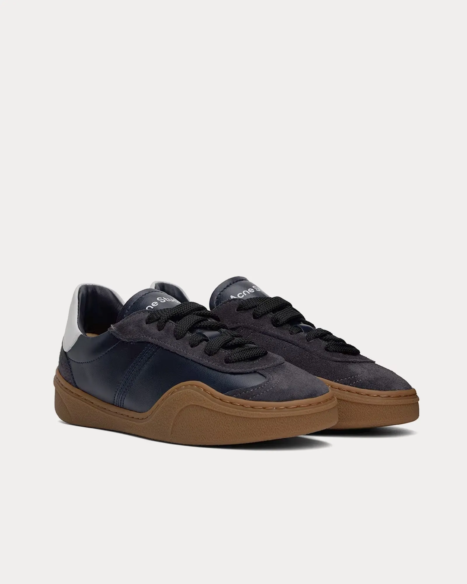 Bars Lace-Up Anthracite / Grey Low Top Sneakers
