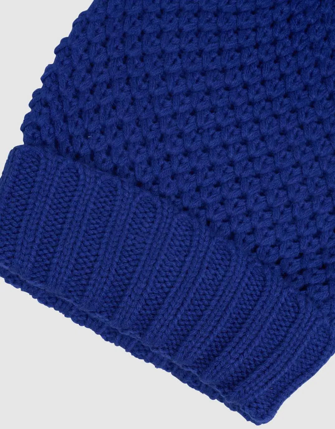 Berry Beanie - Deep Blue