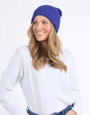 Berry Beanie - Deep Blue