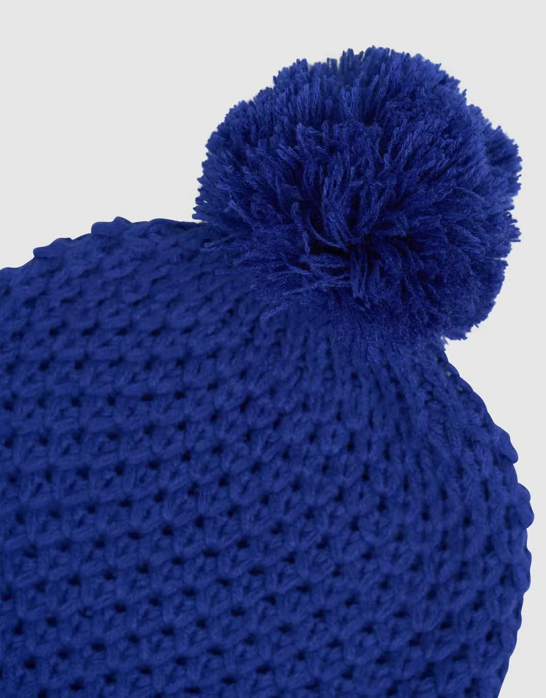 Berry Beanie - Deep Blue