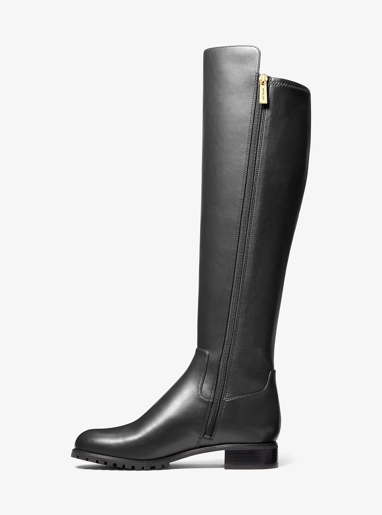 Stylish Britt Michael Kors Black Riding Boots for Women – Premium Leather, Comfort Fit, Equestrian-Inspired Design