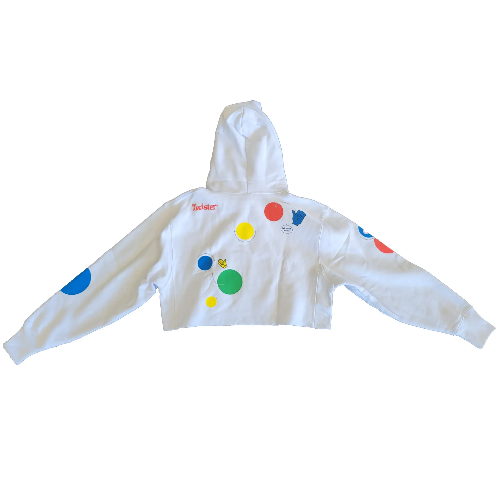 Champion x Hasbro Twister Women's Reverse Weave Cropped Pullover Hoodie
