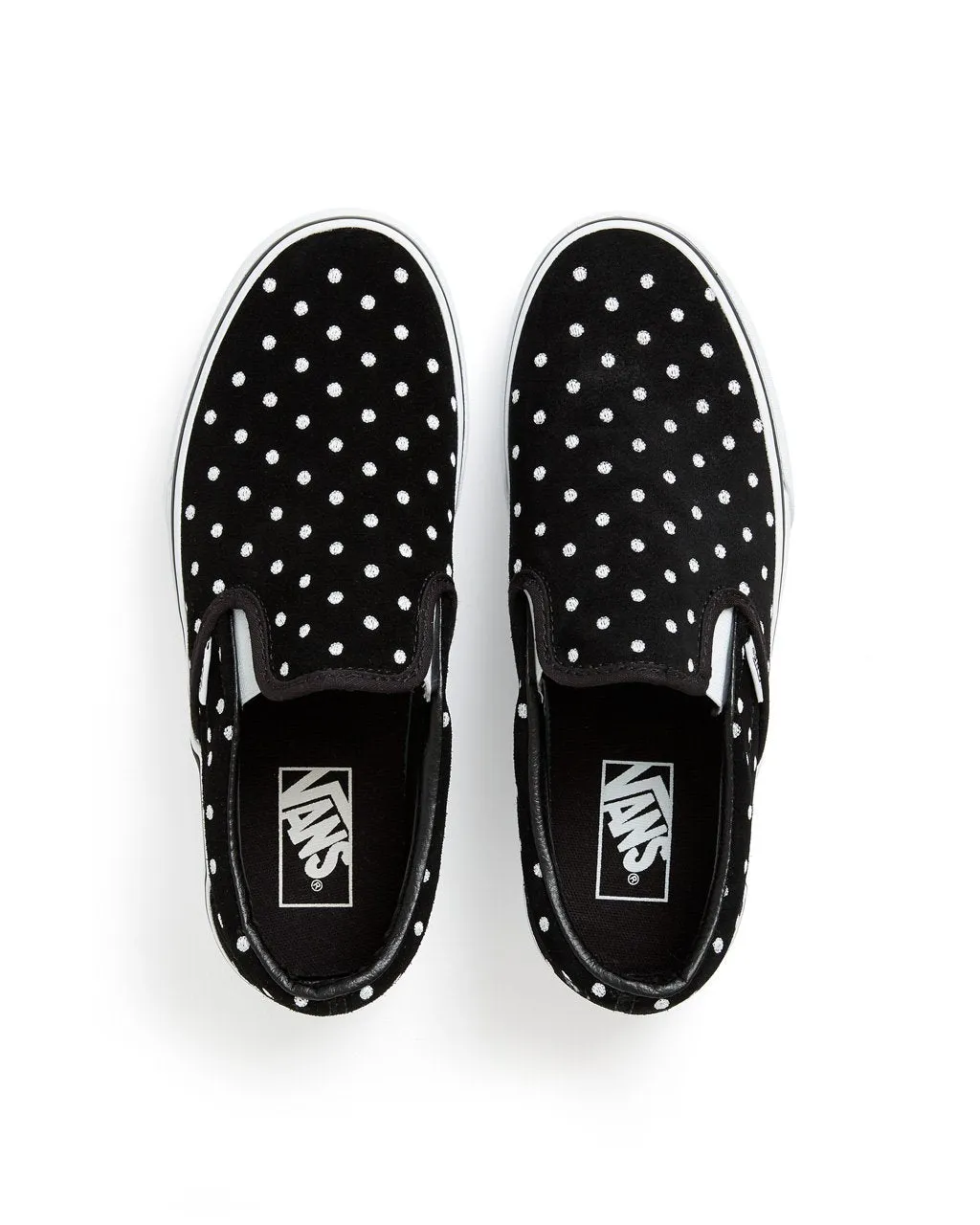 Classic Slip-On Platform - Polka Dot