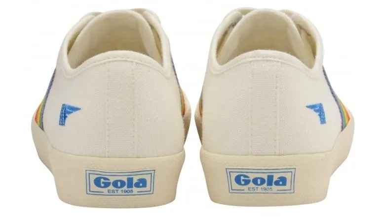 Coaster Rainbow Trainer (Off White   Multi)