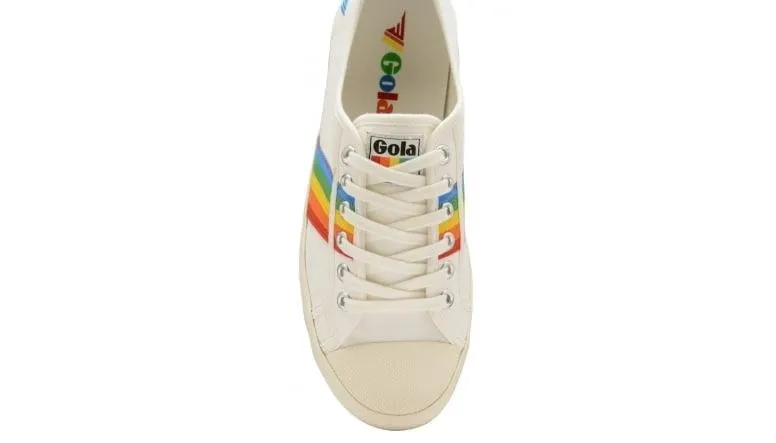 Coaster Rainbow Trainer (Off White   Multi)