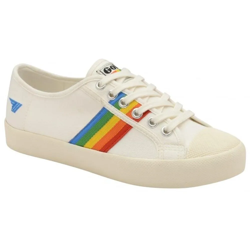 Coaster Rainbow Trainer (Off White   Multi)