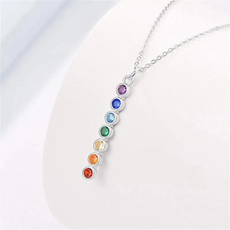 Colorful Beaded Chakra Necklaces and Bracelets