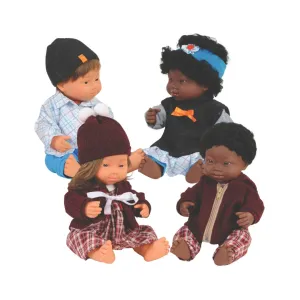 Dolls With Down Syndrome 15" - Set of 4