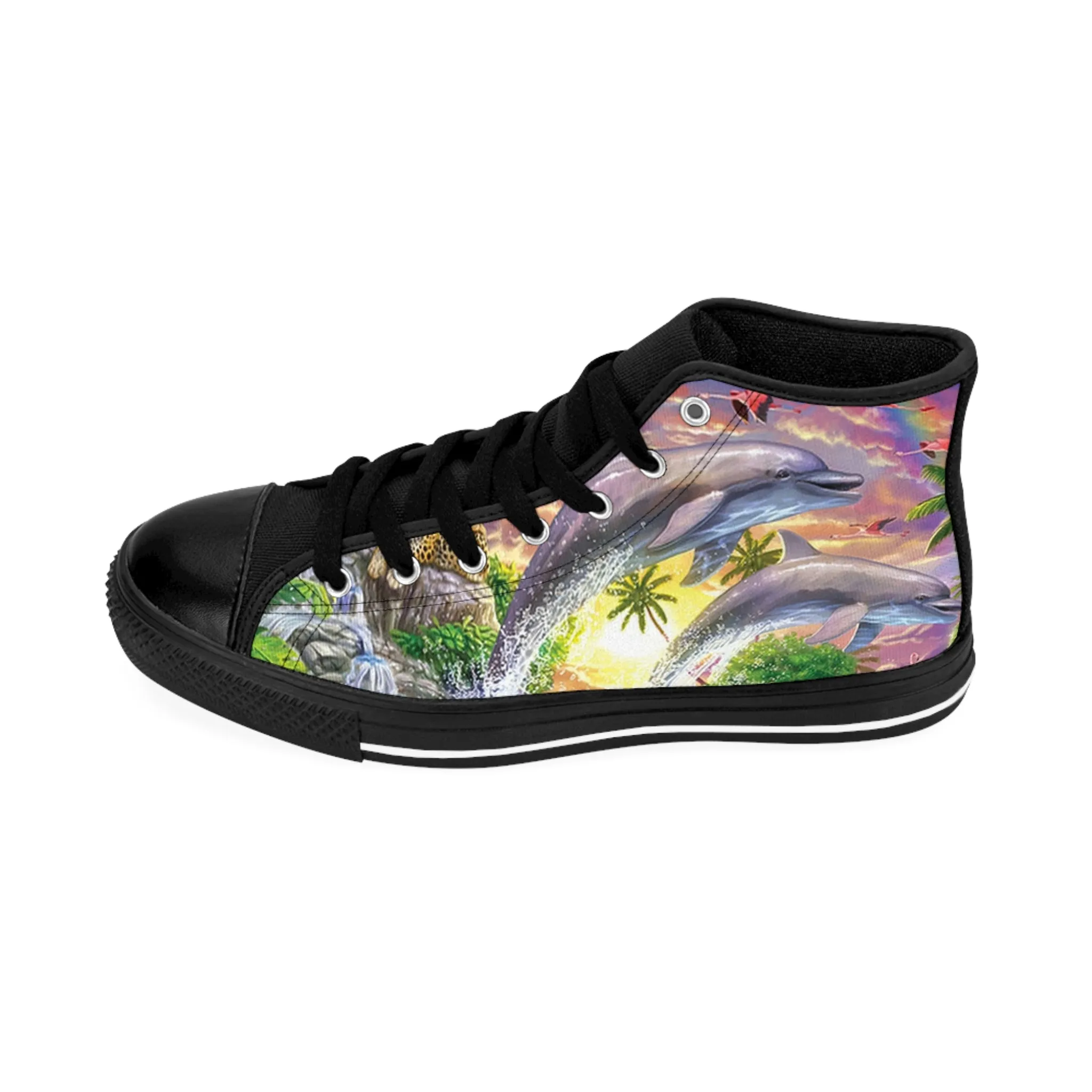 Dolphin Seascape Sneakers