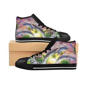 Dolphin Seascape Sneakers