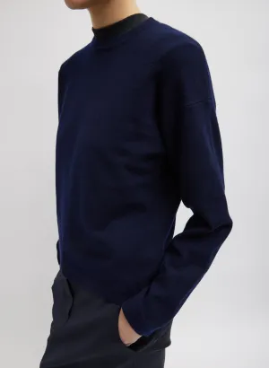 Double Faced Cashmere Oversized Easy Sweater