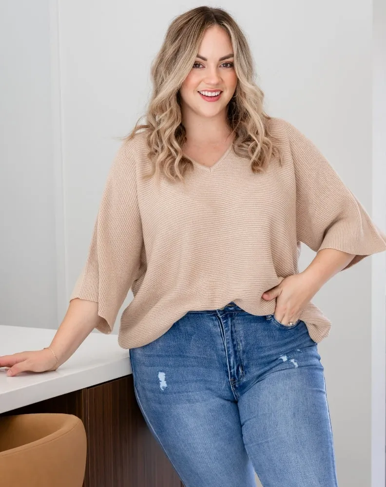 Drew Knit - Beige