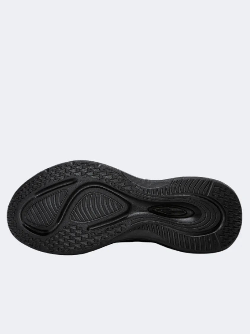 Erke Cushioning Men Running Shoes Black/Orange