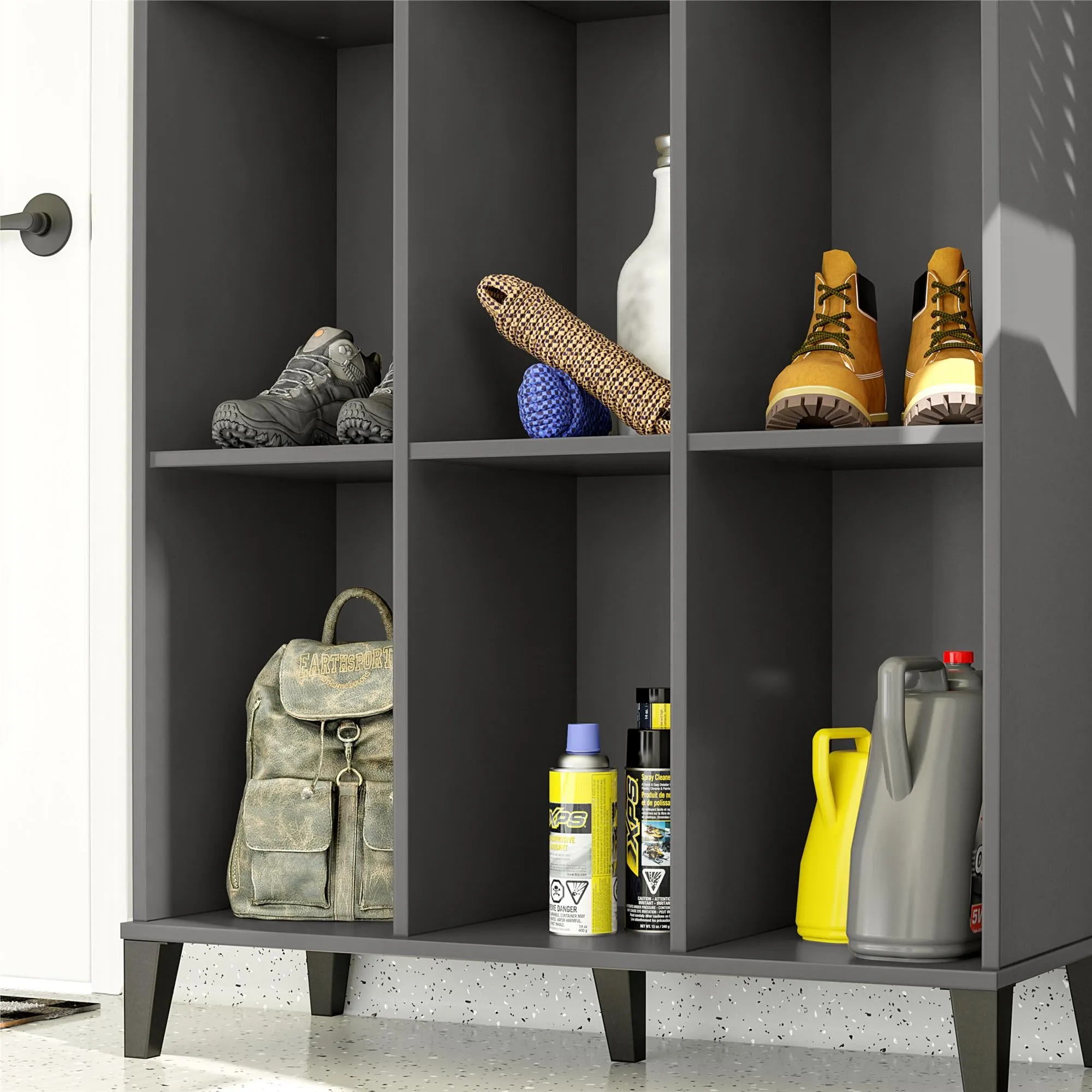 Flex Athletic Shoe Storage Cabinet for Boots & Tennis Shoes