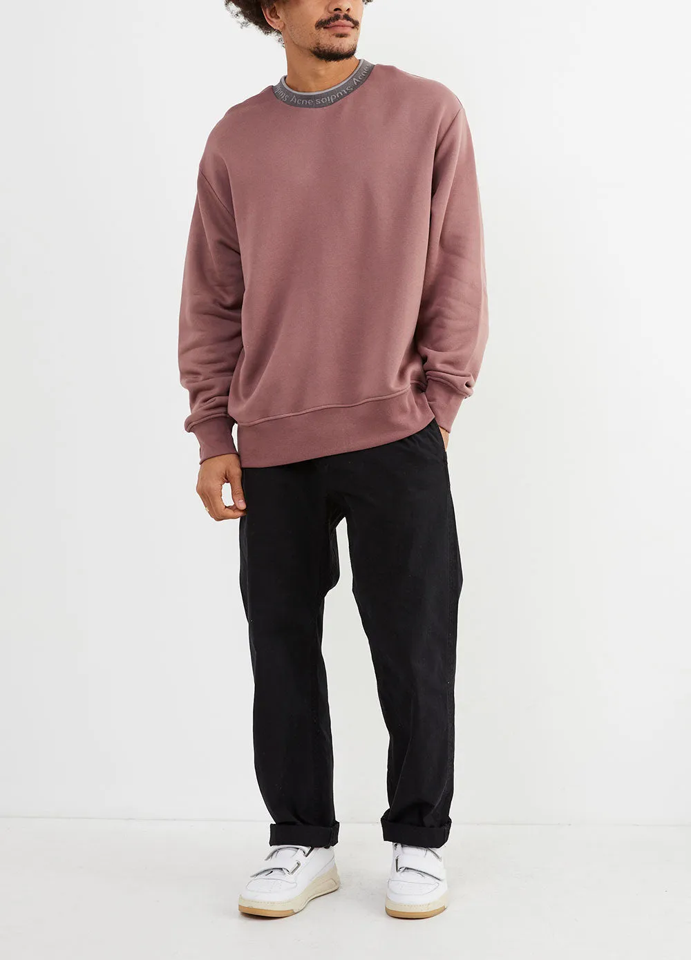 Fulton Logo Rib Sweatshirt