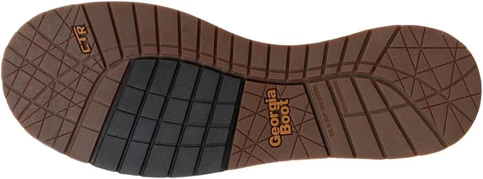 Georgia Boot Men's Brown Amp Lt Wedge Waterproof Industrial Boot