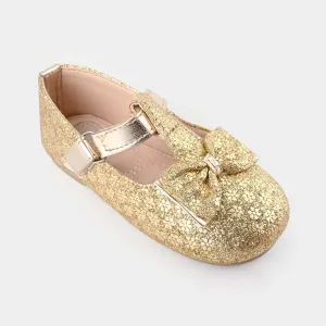 Girls Pumps 11-24-Golden