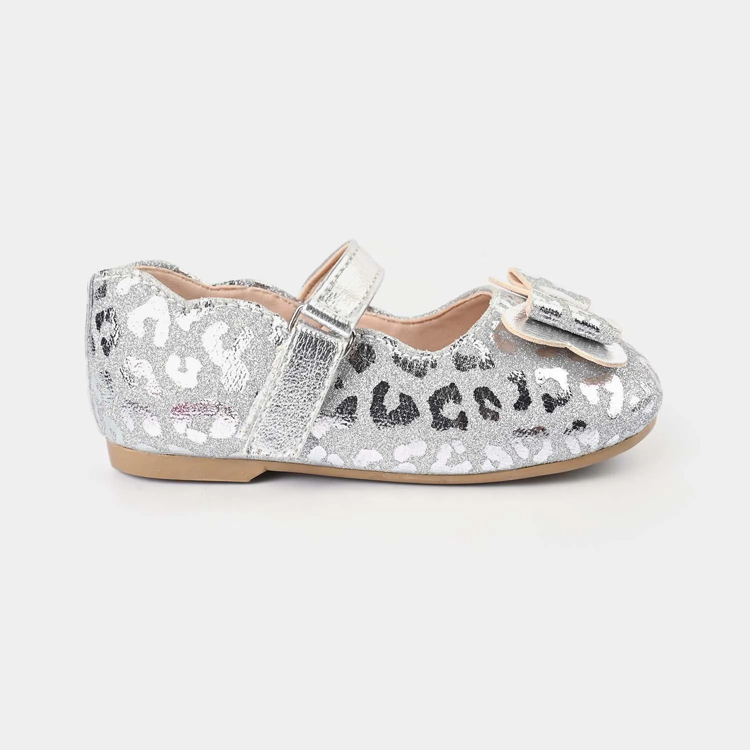 Girls Pumps 11-28-SILVER