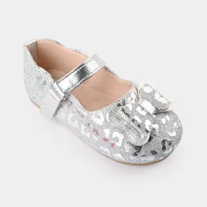 Girls Pumps 11-28-SILVER