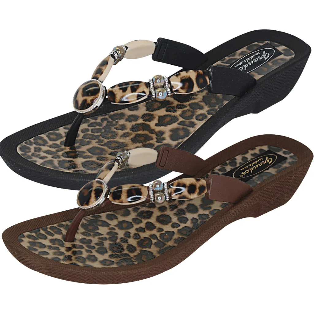 Grandco Sandals 28636 - Leopard