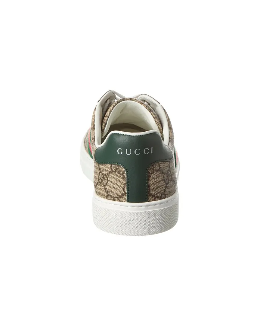 Gucci Ace GG Supreme Canvas & Leather Sneaker