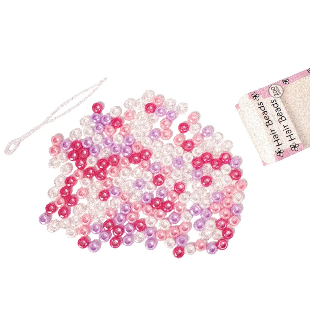 Hair Beads - Assorted Iridescent Pastels