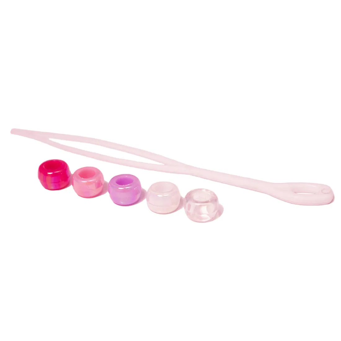 Hair Beads - Assorted Iridescent Pastels