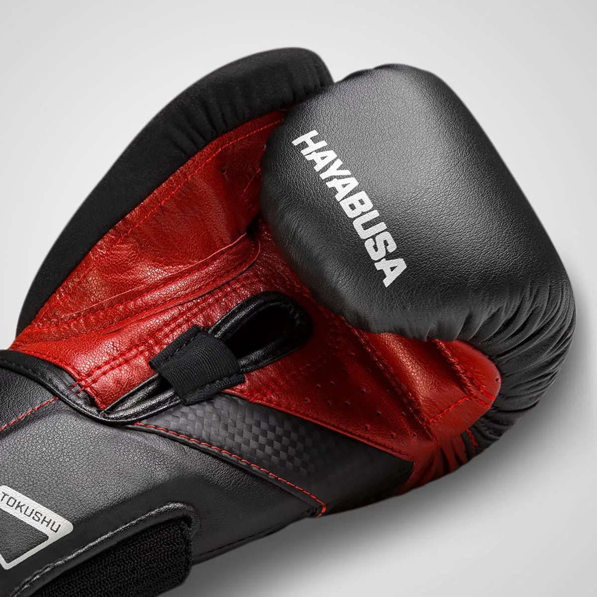 HAYABUSA T3 BOXING GLOVES - BLACK/RED