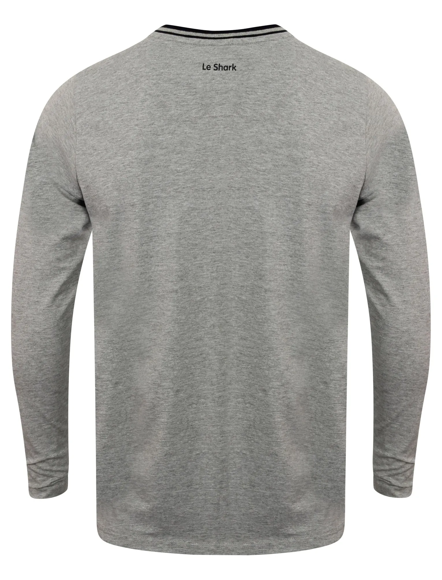 Highshore Long Sleeve Top in Light Grey Marl - Le Shark