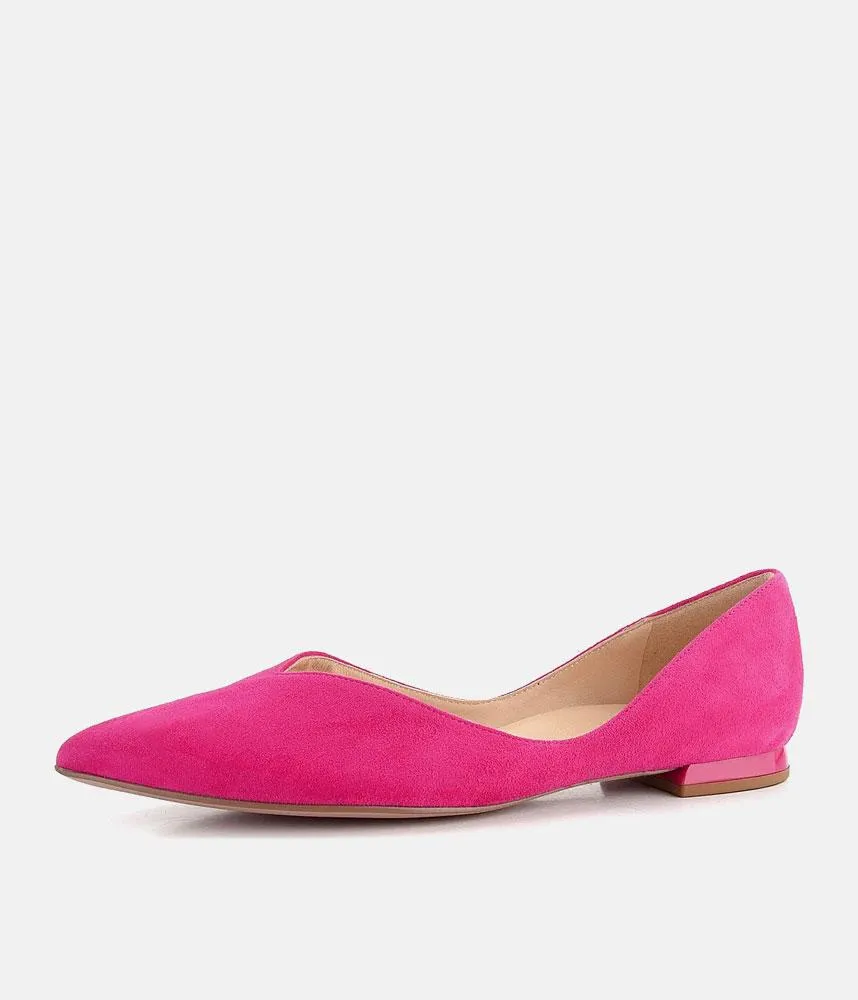 Hogl Chic Hot Pink Flats