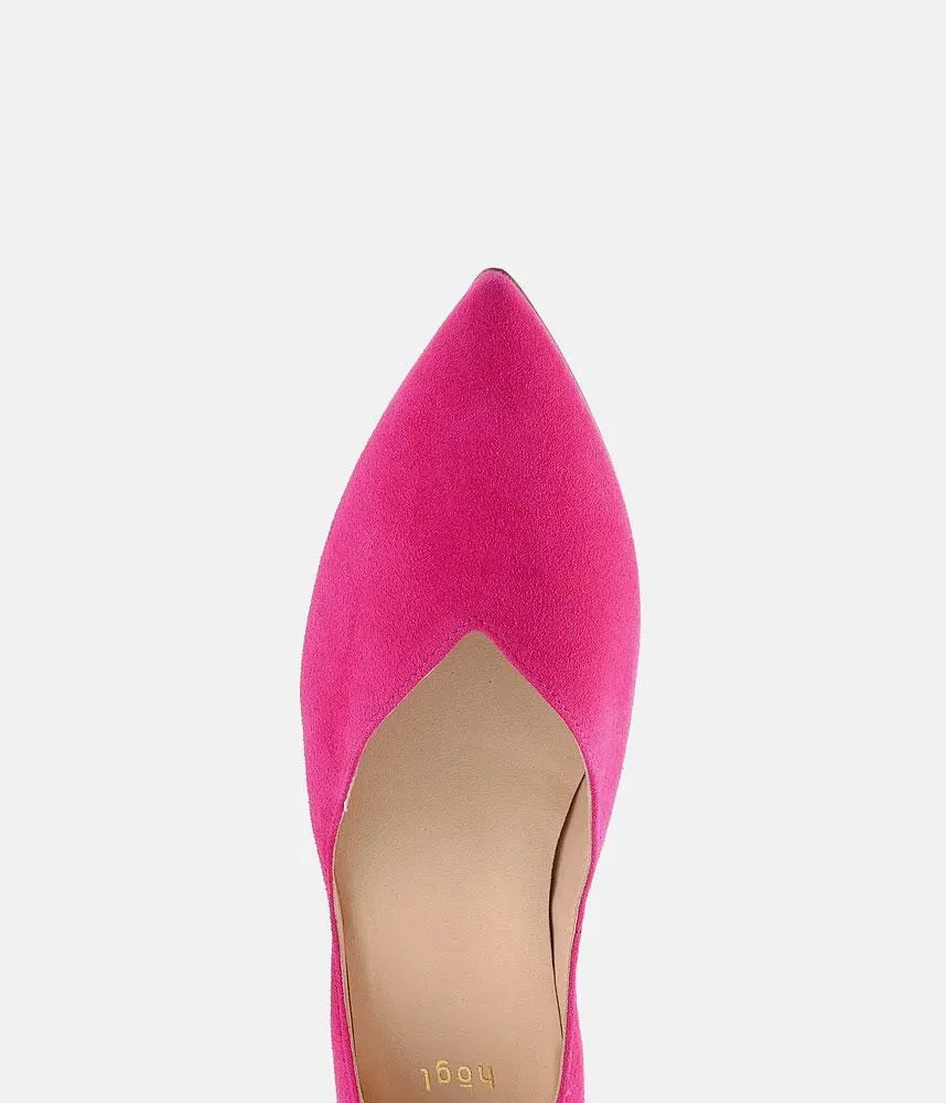 Hogl Chic Hot Pink Flats