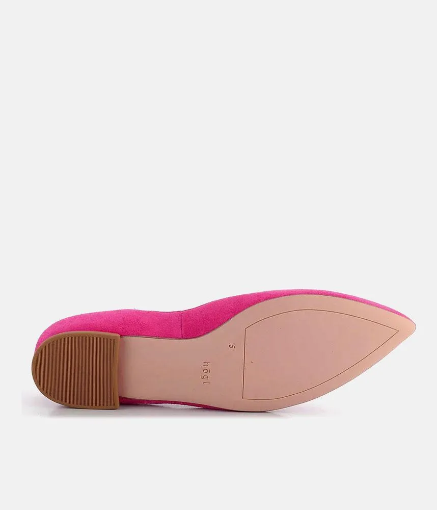 Hogl Chic Hot Pink Flats