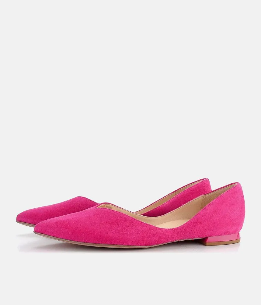 Hogl Chic Hot Pink Flats