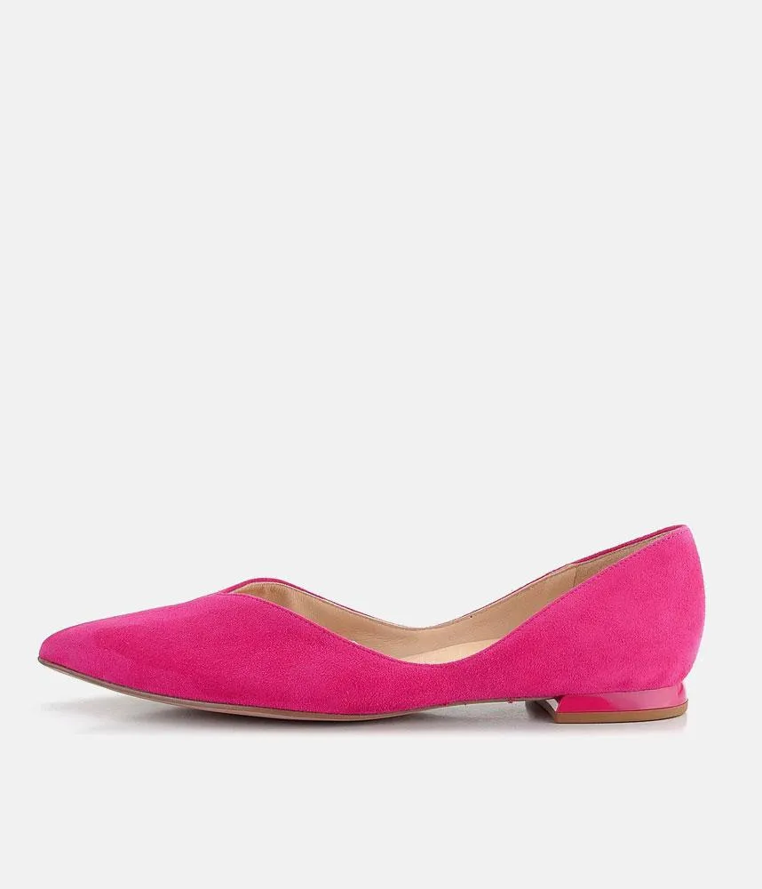 Hogl Chic Hot Pink Flats