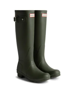 Hunter: Women’s Original Tall Boot- Dark Olive