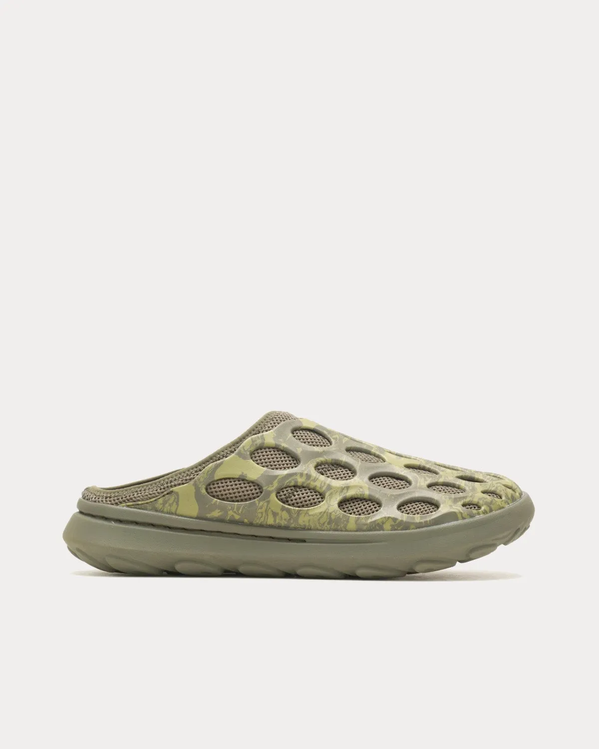 Hut Moc 2 Hydro Mule Olive Slip Ons