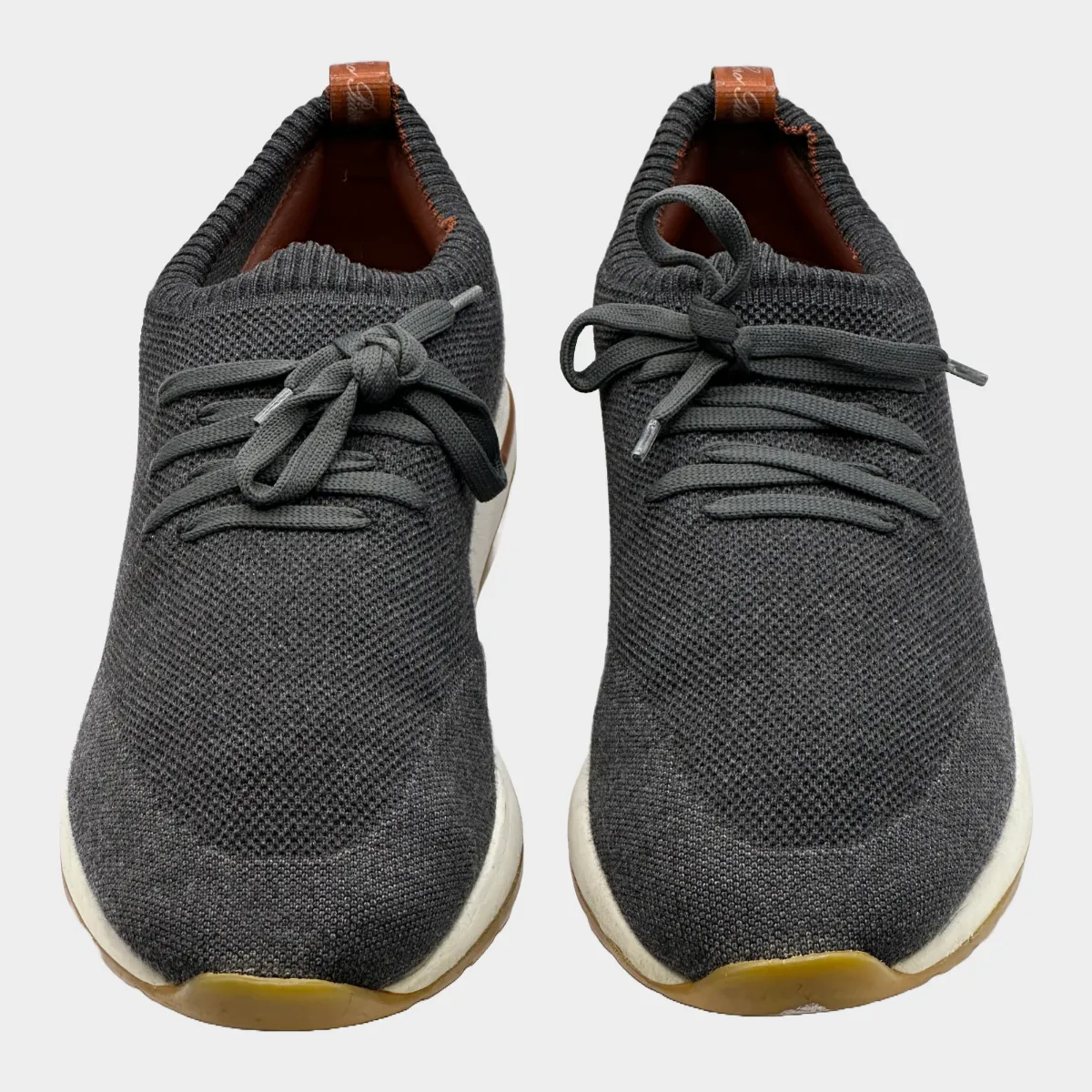 LORO PIANA men's navy mesh 360 flexy walk sneakers