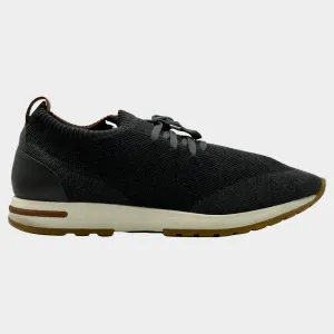LORO PIANA men's navy mesh 360 flexy walk sneakers