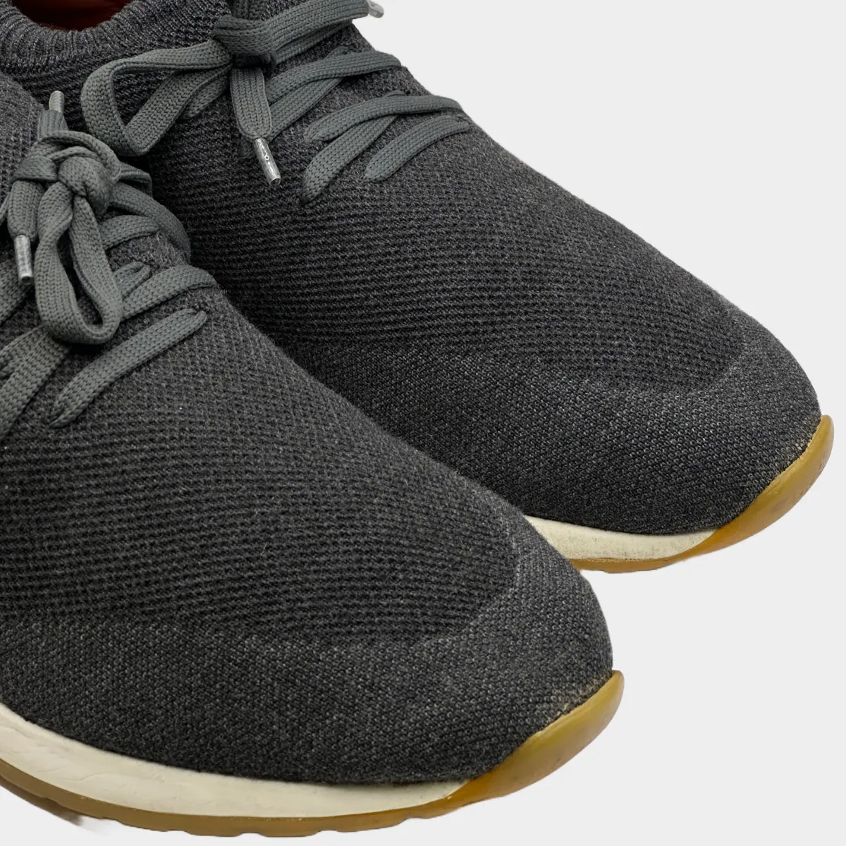 LORO PIANA men's navy mesh 360 flexy walk sneakers
