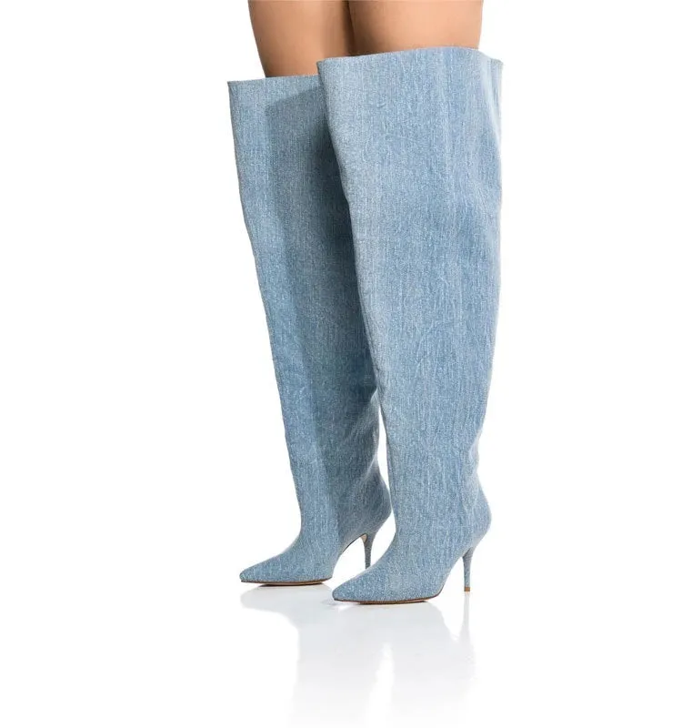 Made You Look Over knee Boots