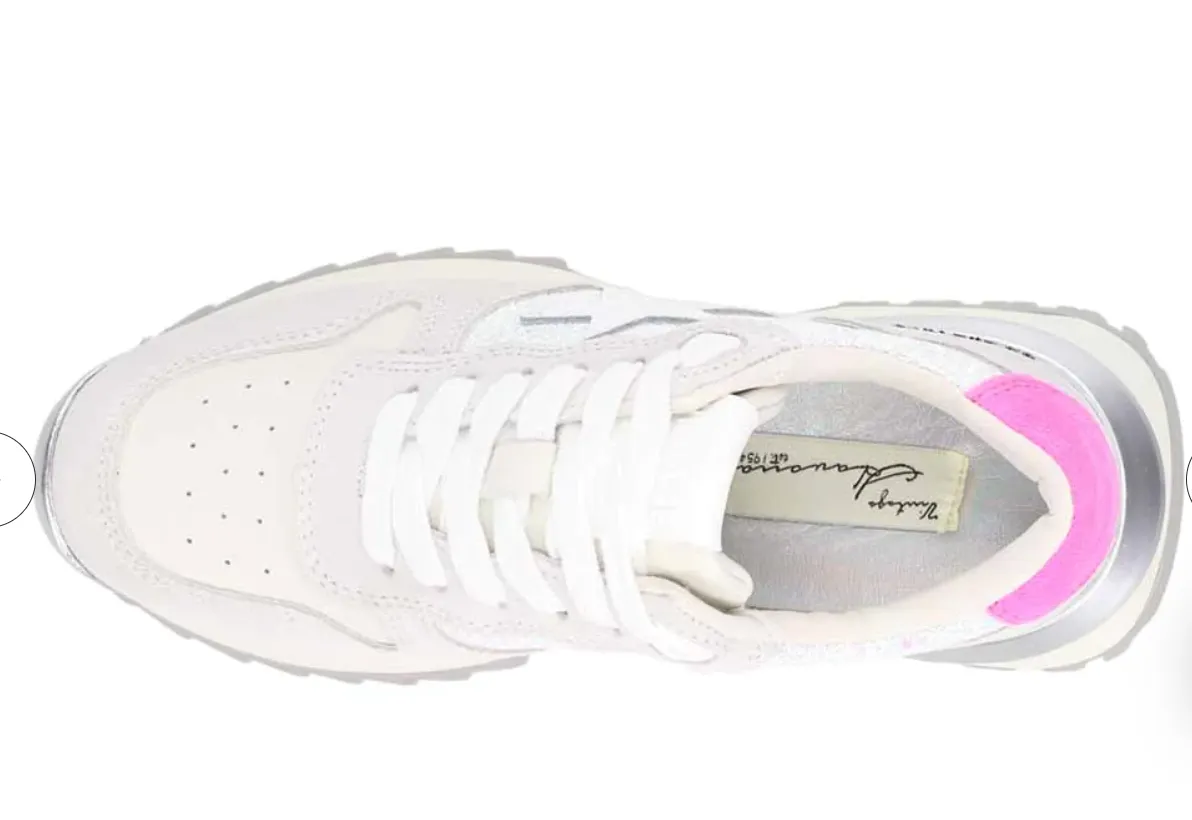 Major 29 Vintage Havanas Sneaker in Clear Glitter Multi