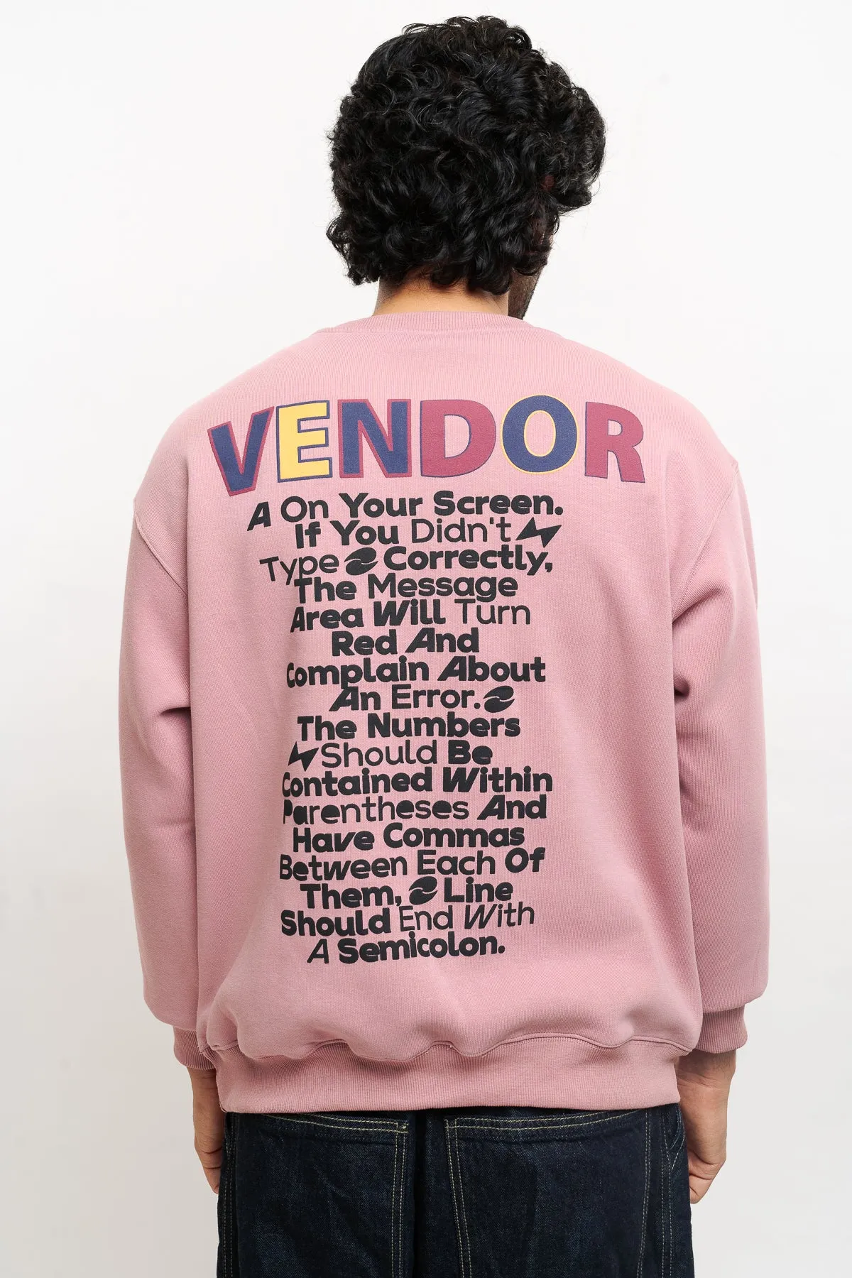 Men's Carfieild Pink Sweatshirt