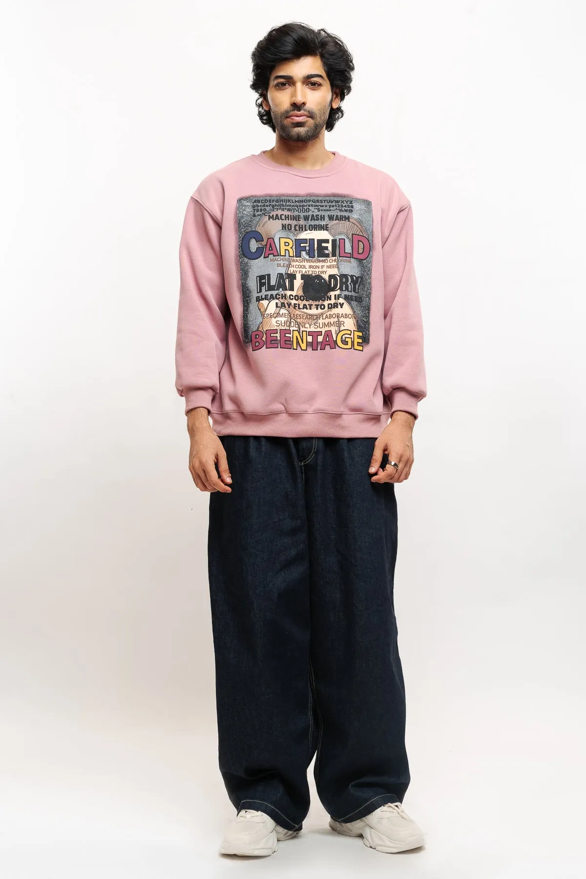 Men's Carfieild Pink Sweatshirt